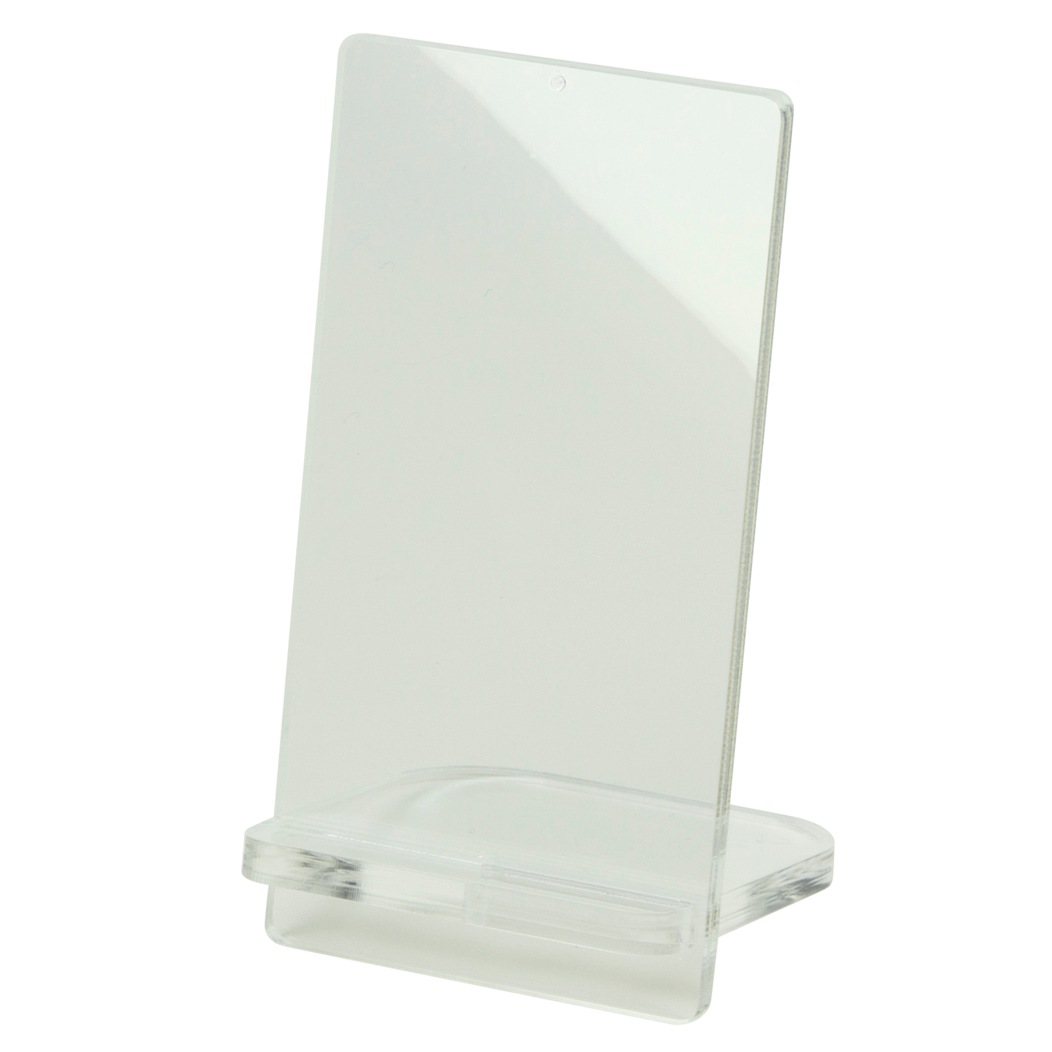 POPスタンド 名刺 縦 クリア 拡大