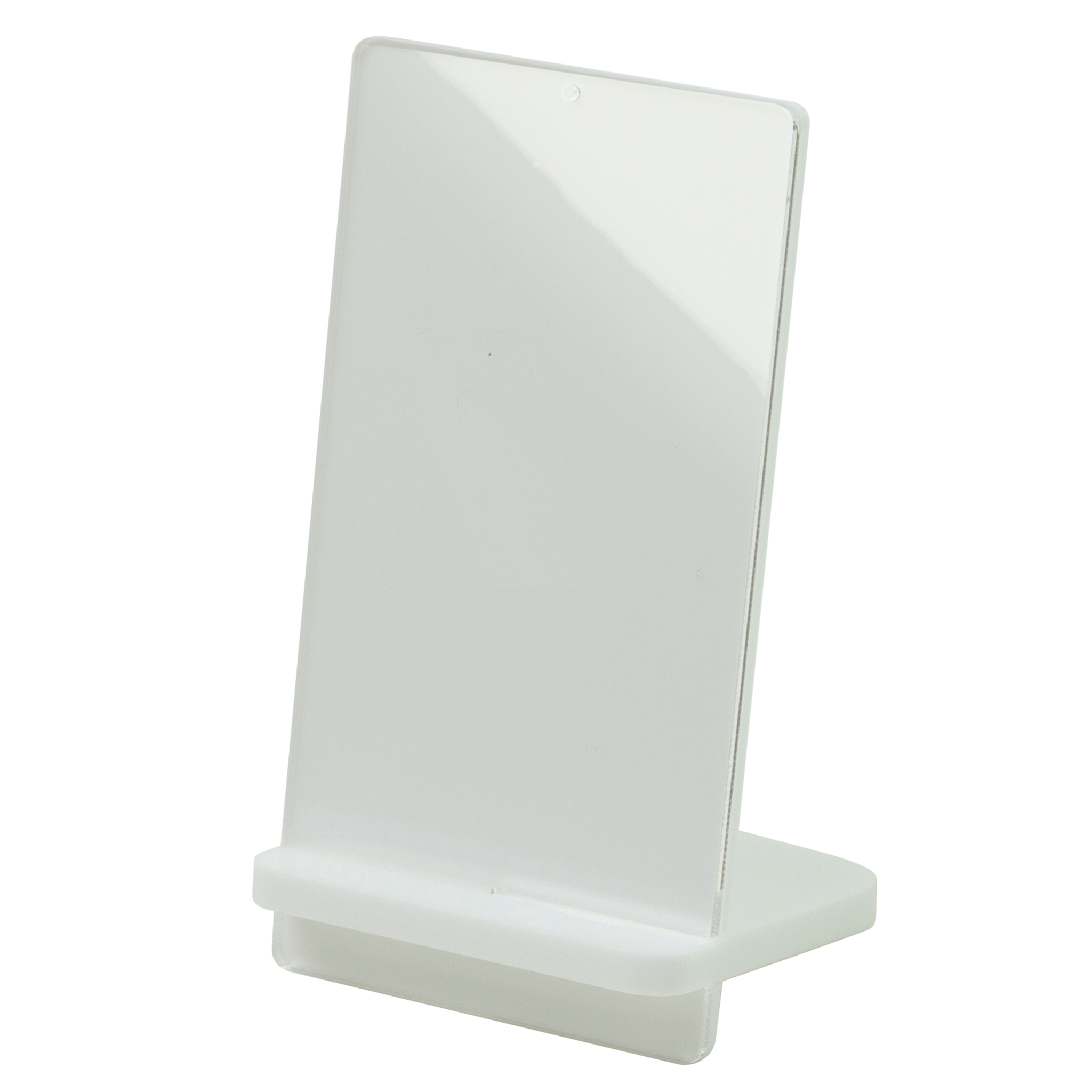 POPスタンド 名刺 縦 白 拡大