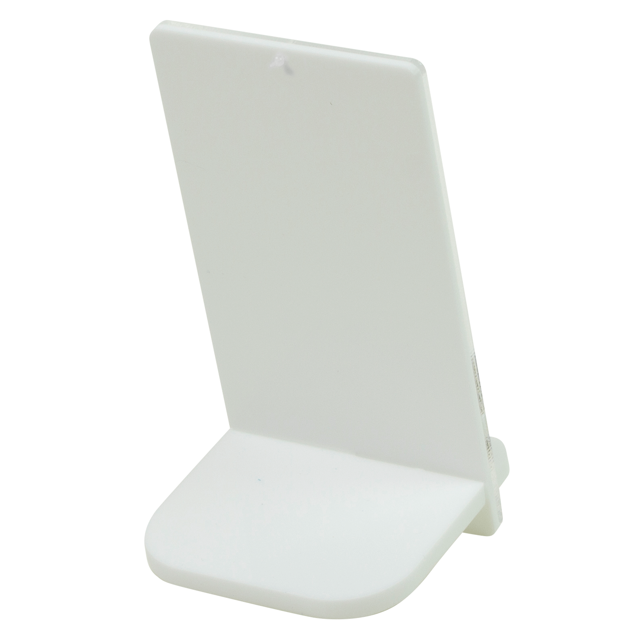 POPスタンド 名刺 縦 白 裏面 拡大