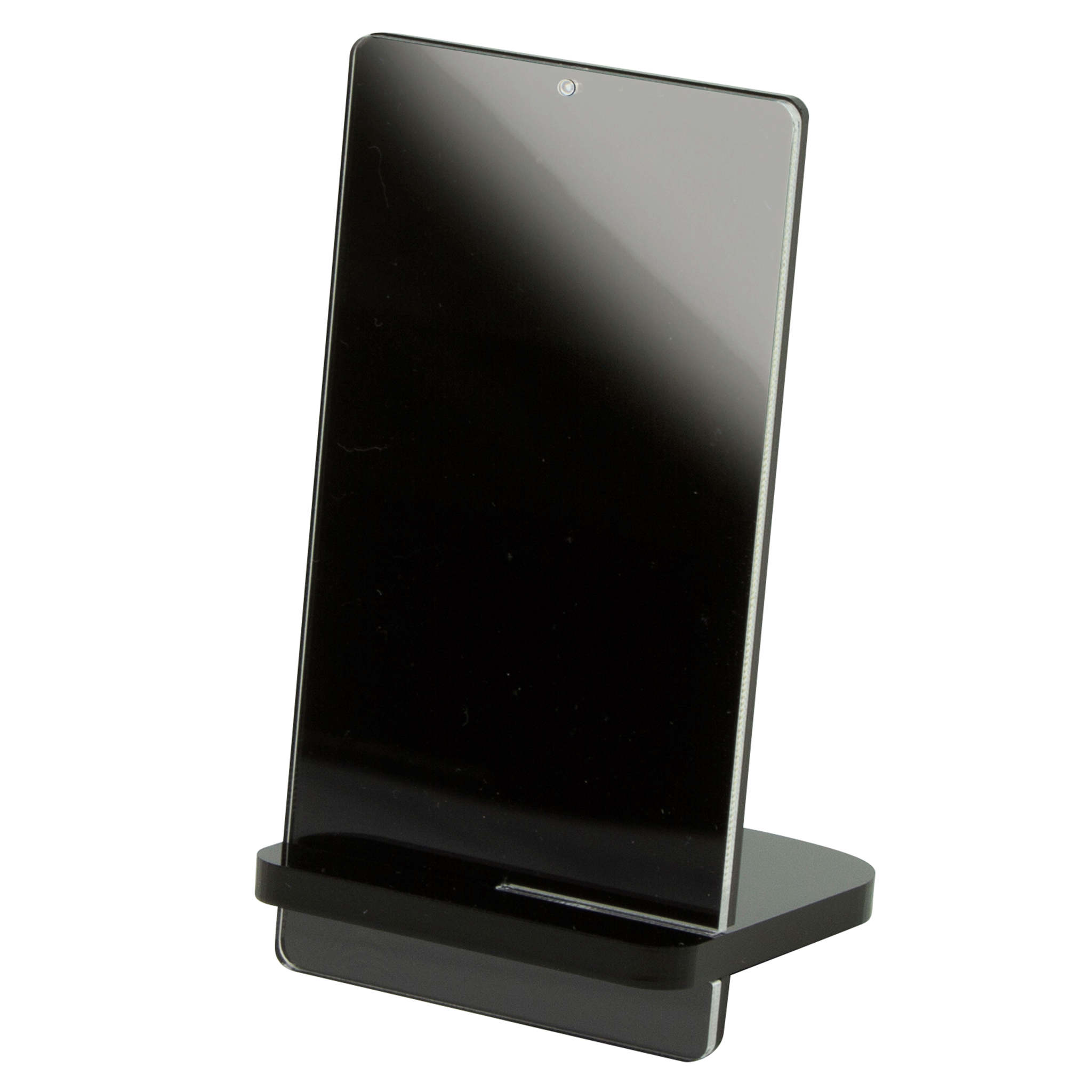 POPスタンド 名刺 縦 黒 拡大