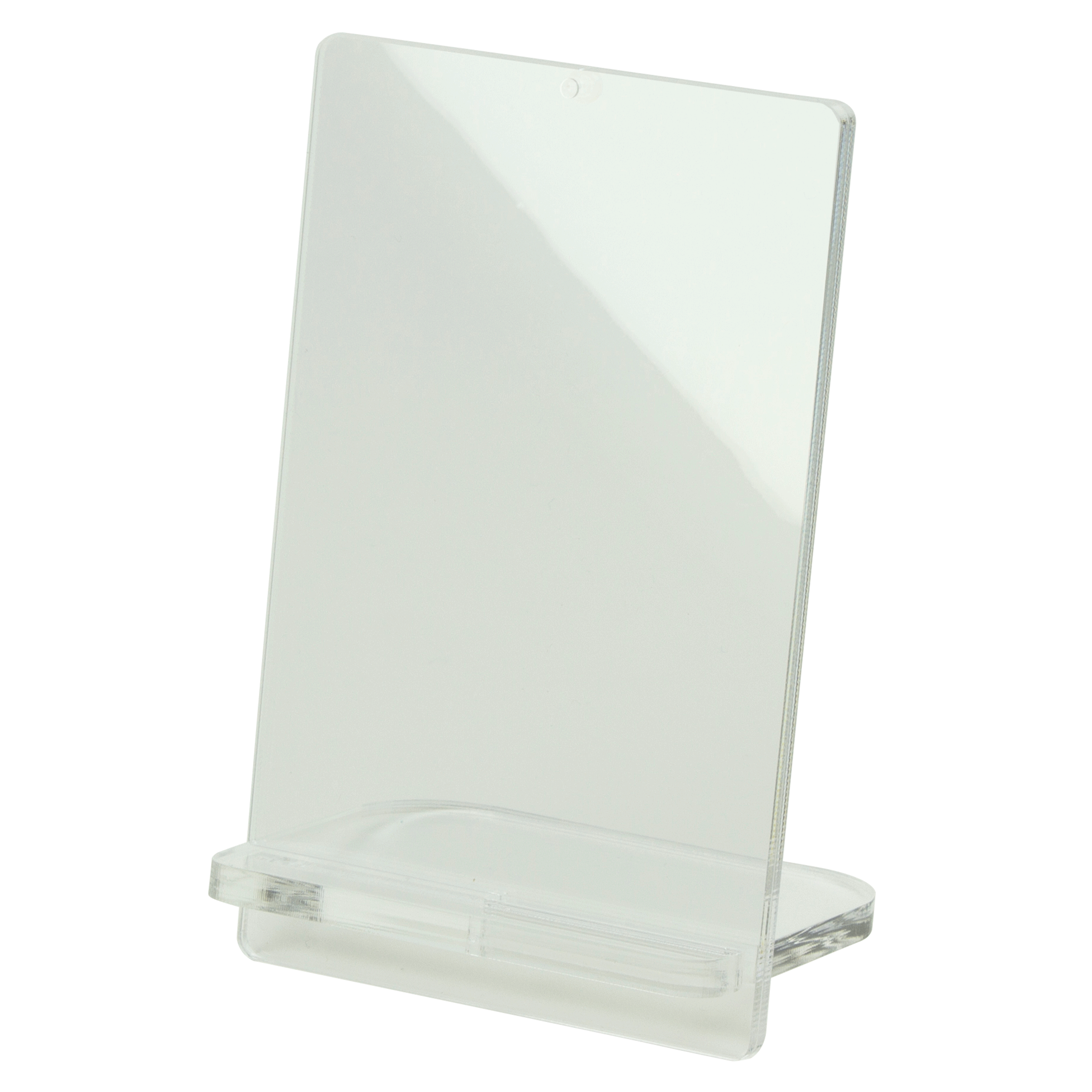 POPスタンド A7  縦 クリア 拡大