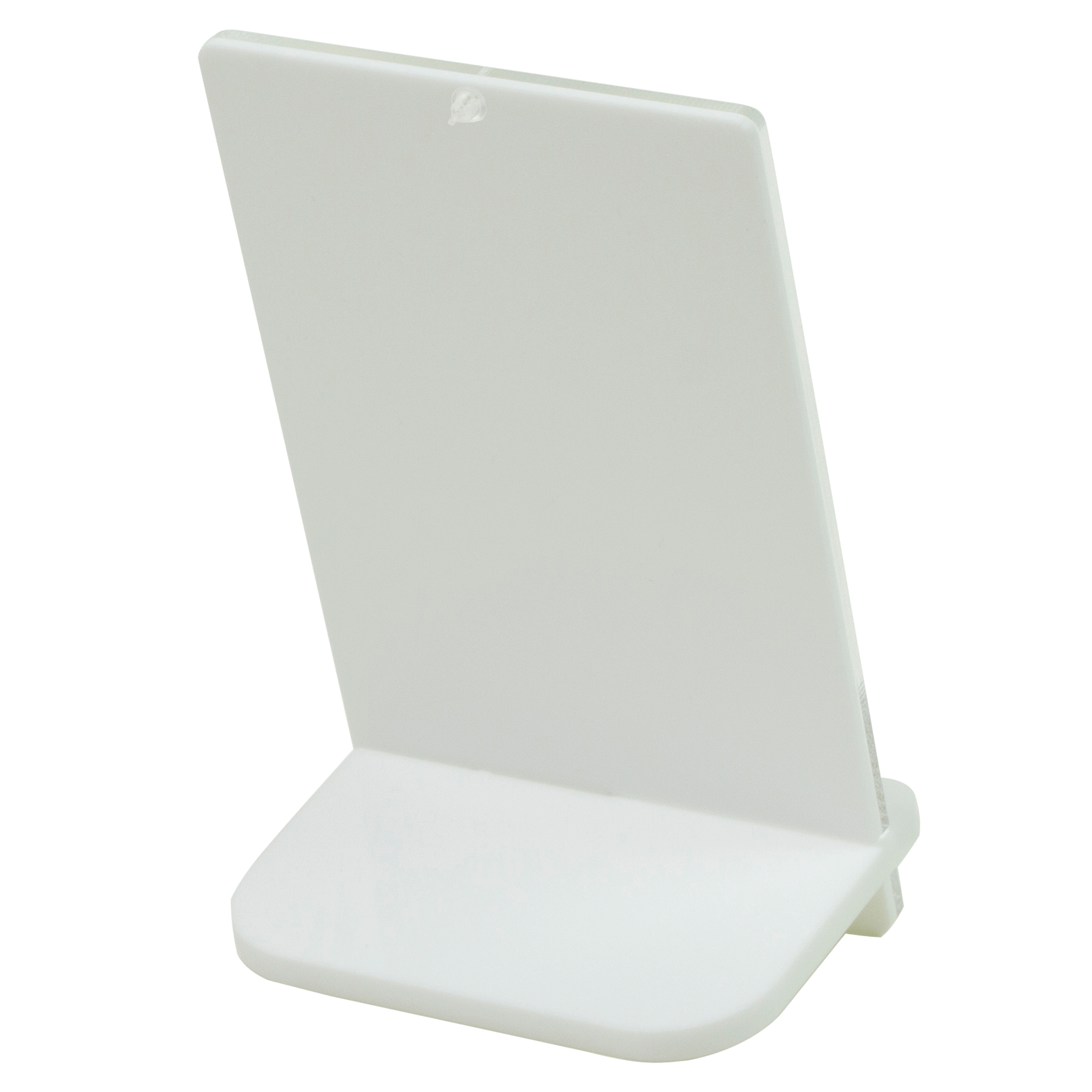 POPスタンド A7  縦 白 裏面 拡大