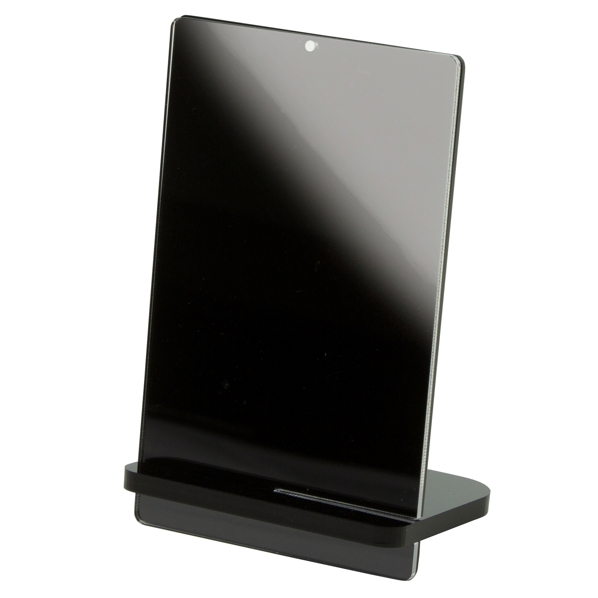 POPスタンド A7  縦 黒 拡大