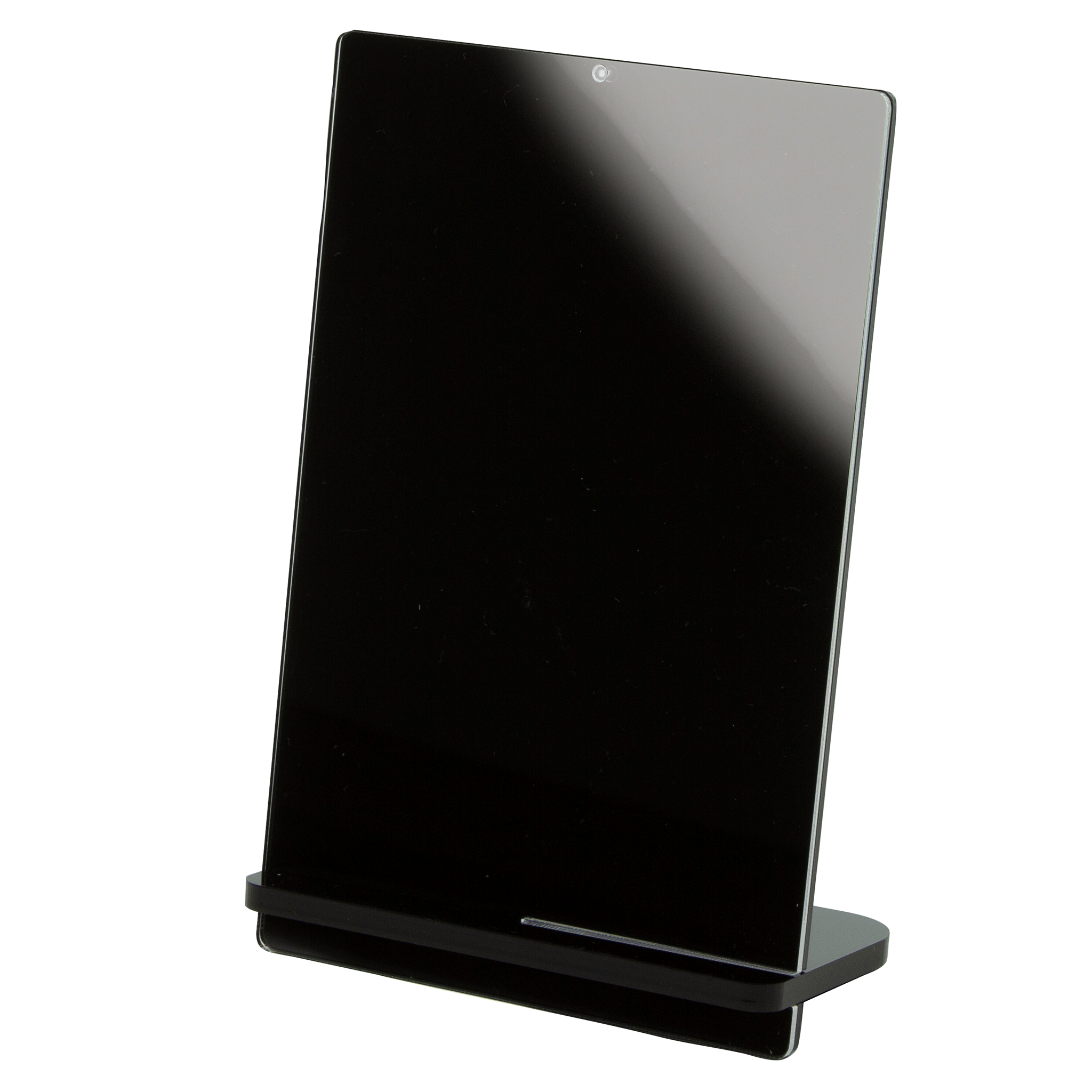 POPスタンド A６  縦 黒 拡大