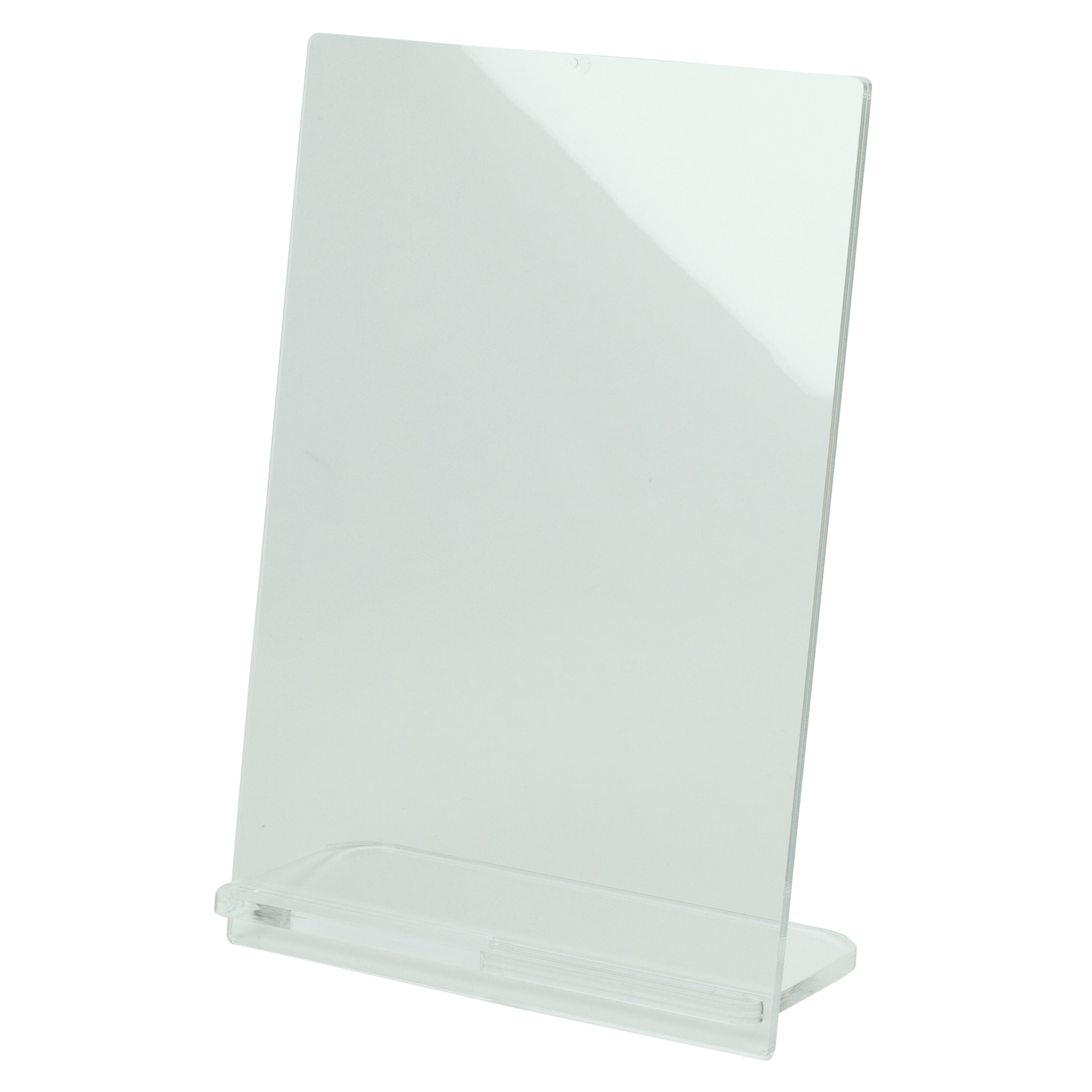 POPスタンド A５  縦 クリア 拡大