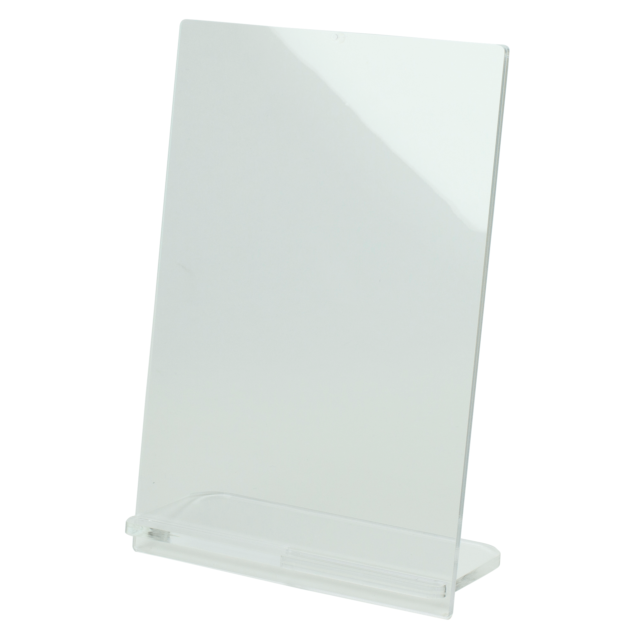 POPスタンド A５  縦 クリア 拡大
