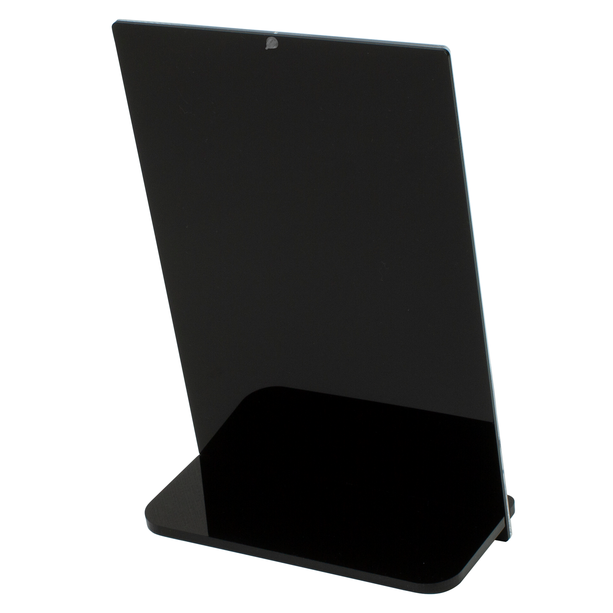 POPスタンド A５  縦 黒 裏面 拡大