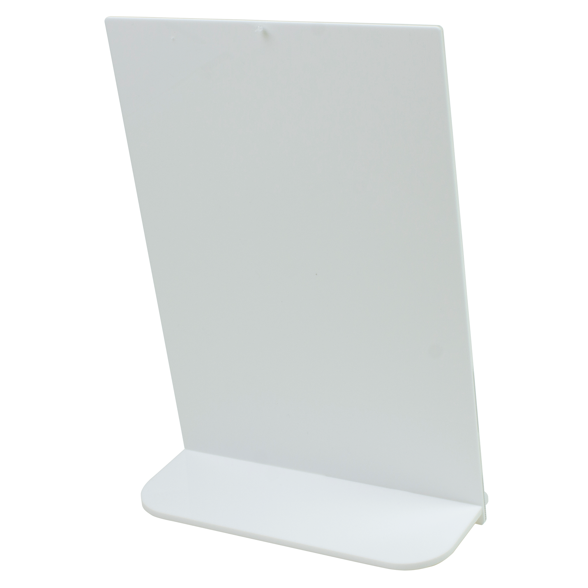 POPスタンド A４  縦 白 裏面