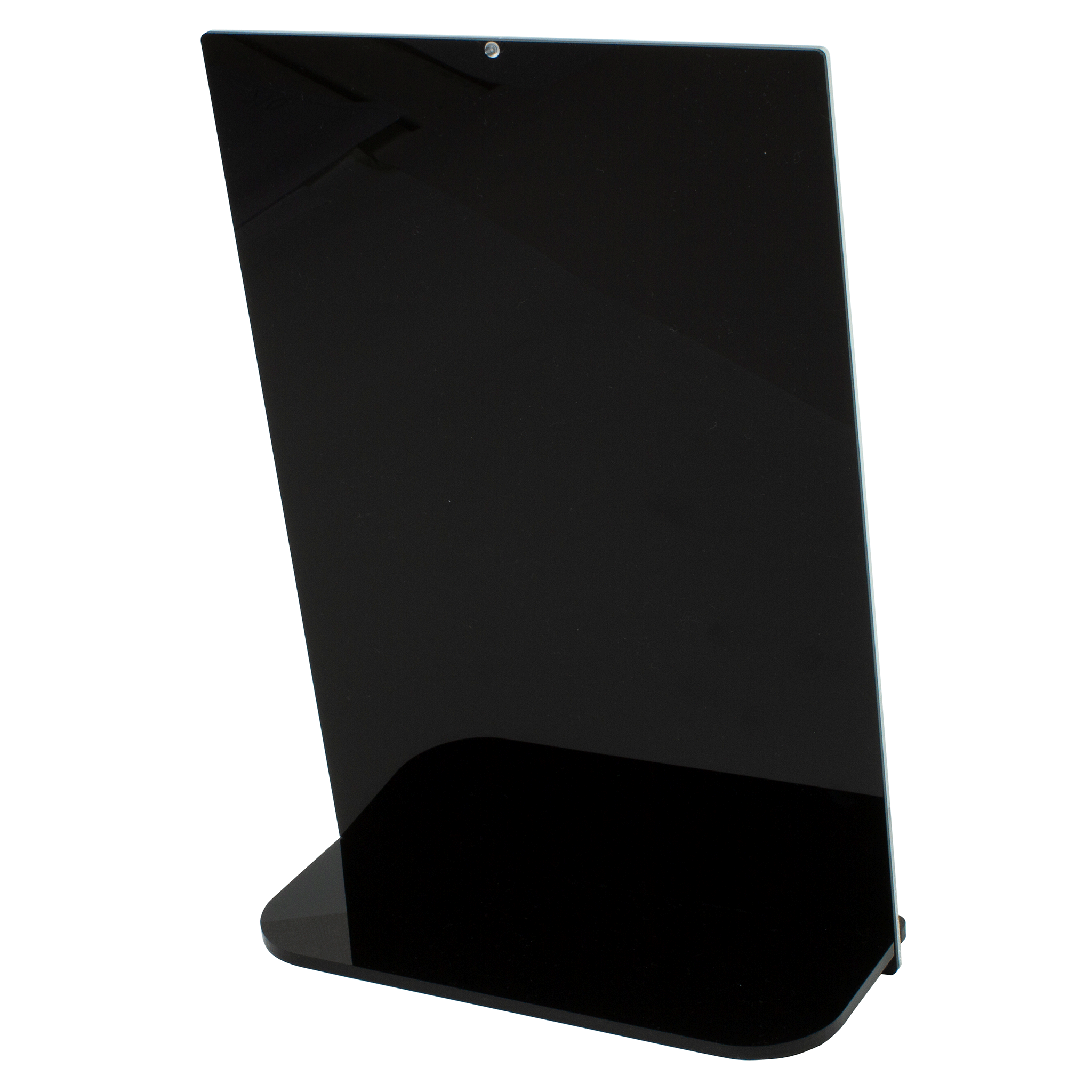 POPスタンド A４  縦 黒 裏面　拡大 