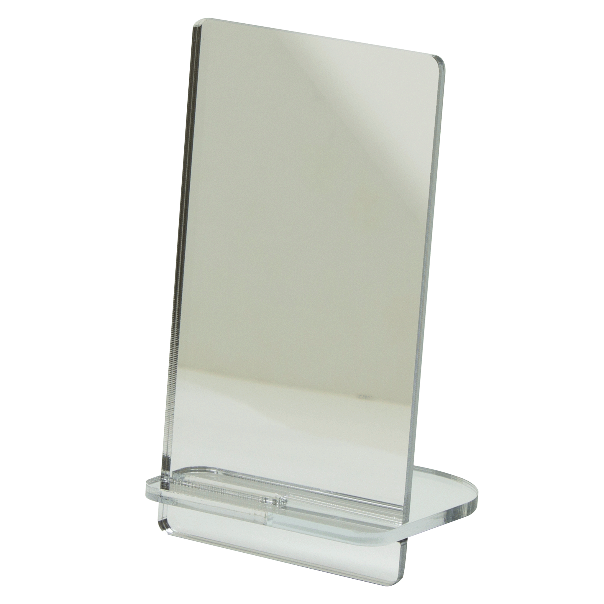 スタンドミラー コンパクト 名刺 レクト 拡大