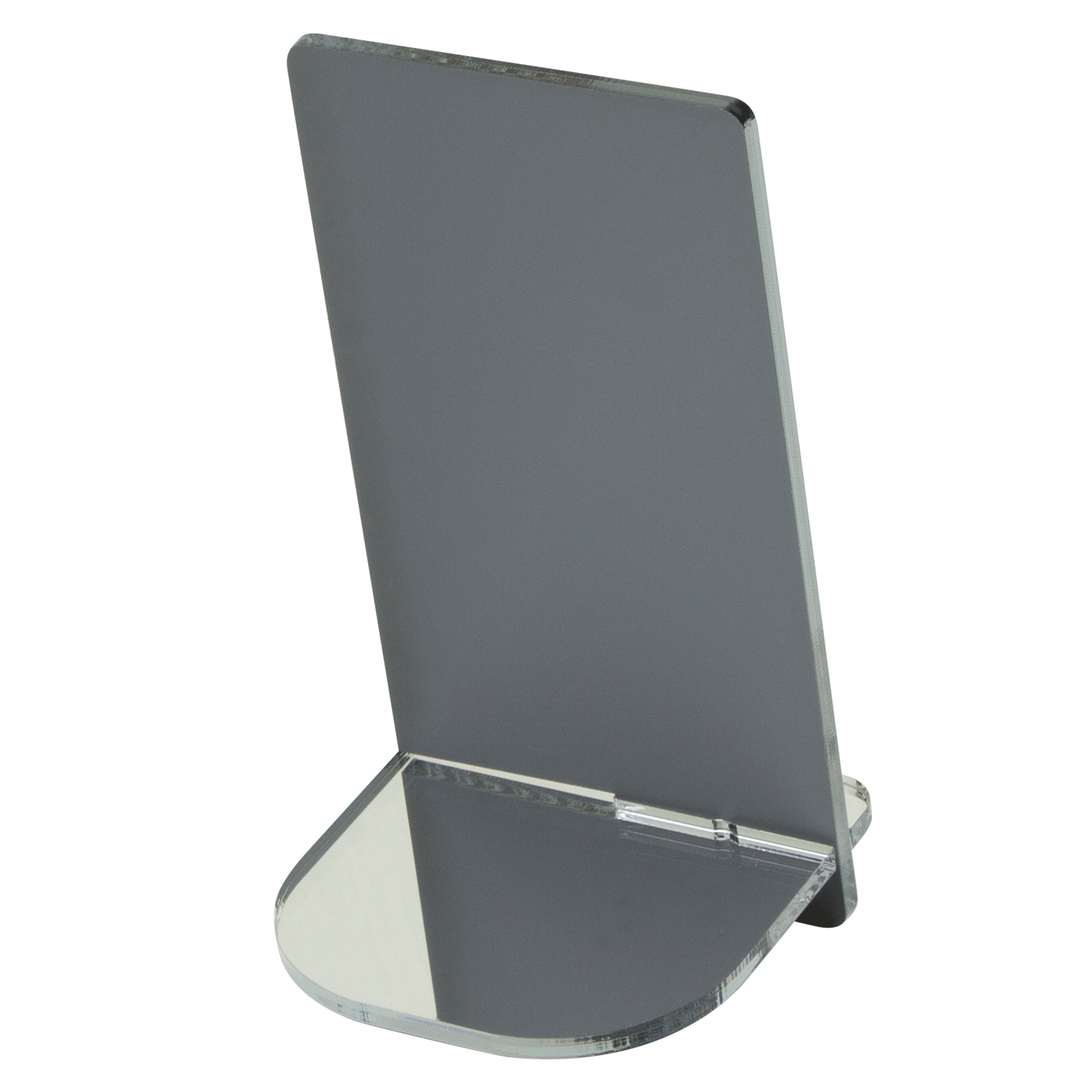 スタンドミラー コンパクト 名刺 レクト　裏面　拡大