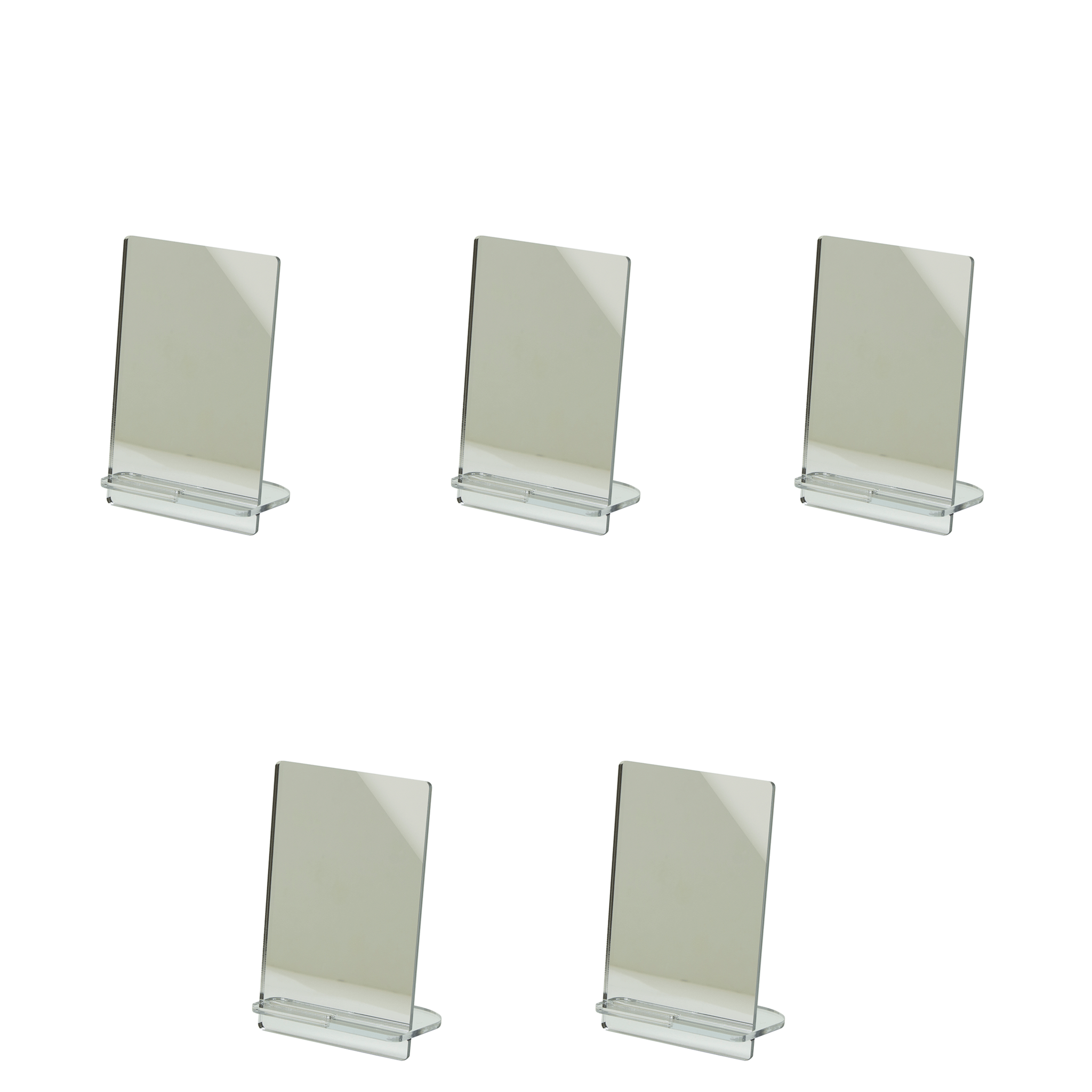 スタンドミラー コンパクト A7 レクト ５個入り